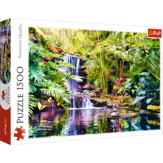 Puzzle 1500 OAZA SPOKOJU WODOSPAD 1