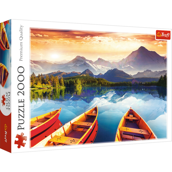 Puzzle 2000 KRYSZTAŁOWE JEZIORO  1