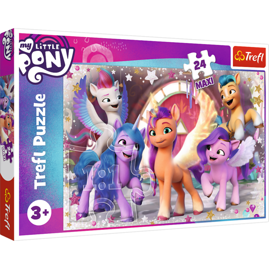 Puzzle 24 Maxi RADOŚĆ KUCYKÓW PONY My Little Pony 1