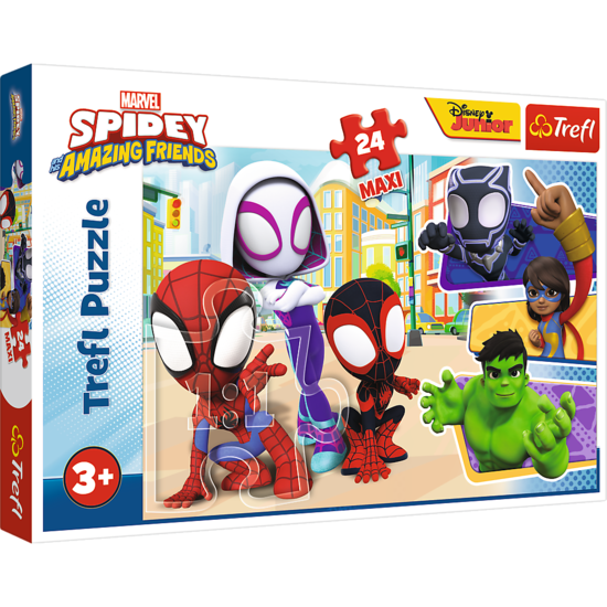 Puzzle 24 Maxi SPIDAY I PRZYJACIELE  1