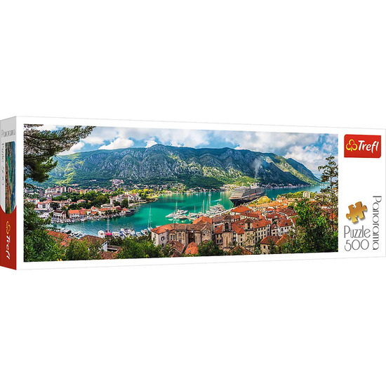 Puzzle 500 Panorama Kotor CZARNOGÓRA 1