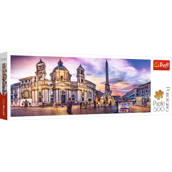 Puzzle 500 panorama PIAZZA NAVONA  1
