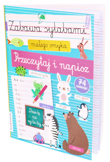 Książka Zabawa sylabami PRZECZYTAJ I NAPISZ 1