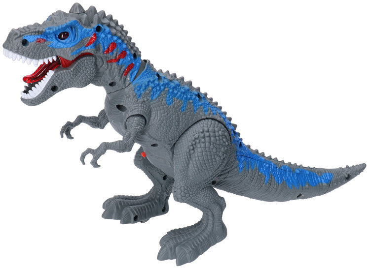 Dinozaur na baterie chodzi, wydaje dźwięki  1