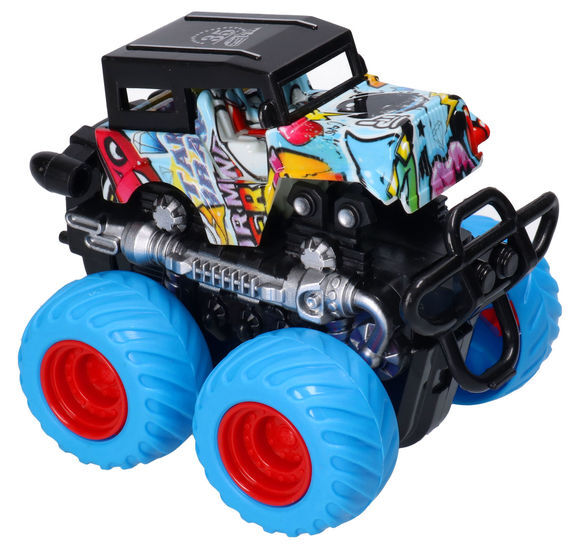 Auto MONSTER TRUCK samochód terenowy w pudełku 1