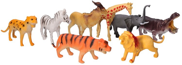 Figurki zwierzęta safari zestaw  1