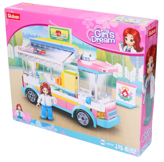 Klocki Sluban Girl's Dream - KRWIOBUS 1