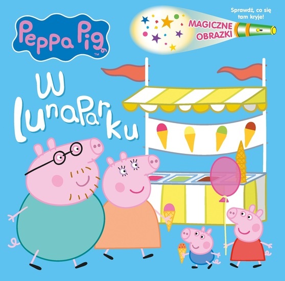 Książka Magiczne Obrazki - ŚWINKA PEPPA W lunaparku 1