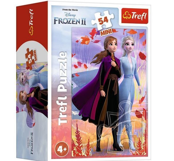 Puzzle 54 FROZEN II Anna i Elza 1