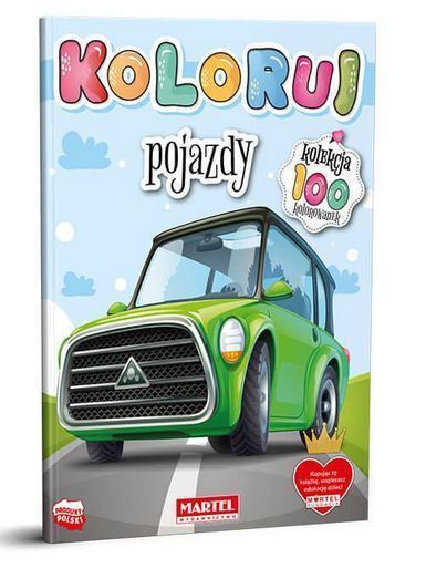 KOLOROWANKA Koloruj pojazdy 1