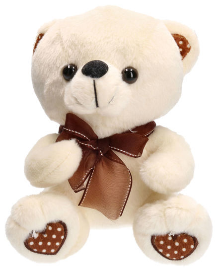 Maskotka MIŚ Z KOKARDKĄ 20cm 1