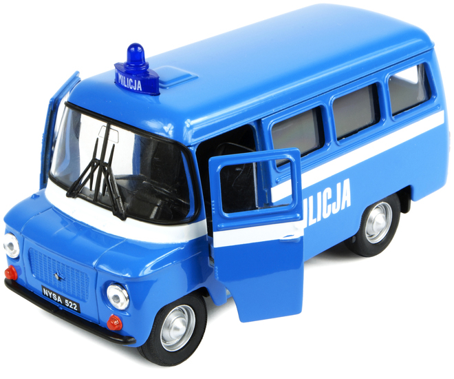 Auto NYSA 522 MILICJA model metalowy WELLY 1