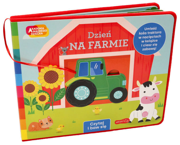 Książka DZIEŃ NA FARMIE Akademia Mądrego Dziecka. Czytaj i baw się 1