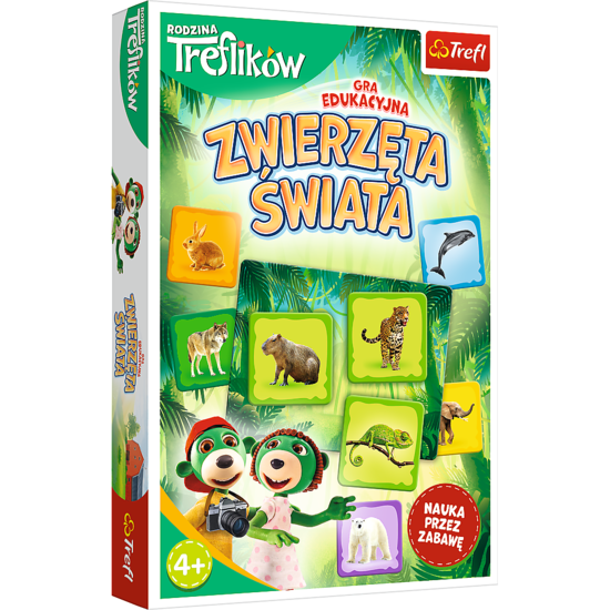 GRA Zwierzęta Świata Rodzina Treflików 1