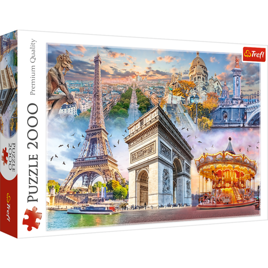 Puzzle 2000 Weekend w Paryżu 1
