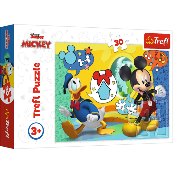 Puzzle 30 Myszka Miki i Wesoły Domek 1