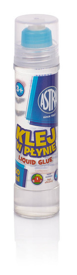 Klej w płynie transparentny 50 ml ASTRA 1