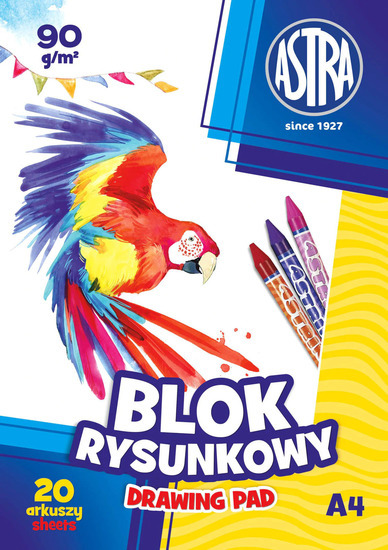 Blok rysunkowy Astrapap A4  1