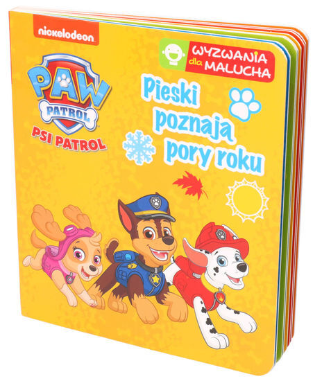 Książka Psi Patrol. Wyzwania dla malucha. Pieski poznają pory roku 1