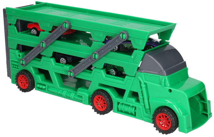 AUTO LAWETA GARAŻ 3w1 wyrzutnia autek 1