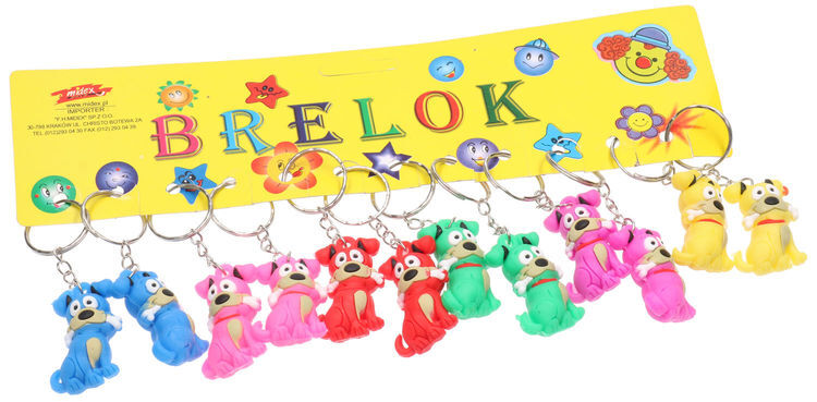 Brelok pies 12szt  1