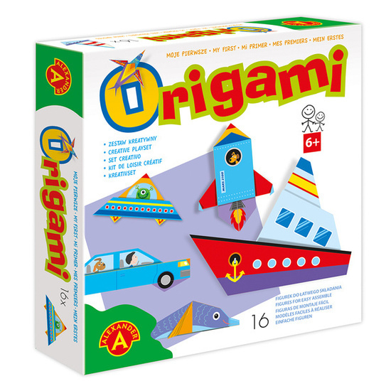 Moje pierwsze origami STATEK 1