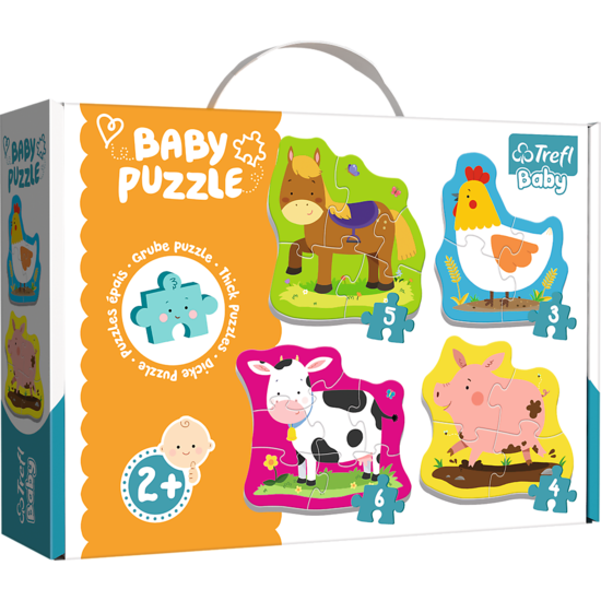  Baby Puzzle Classic Zwierzęta na wsi  1