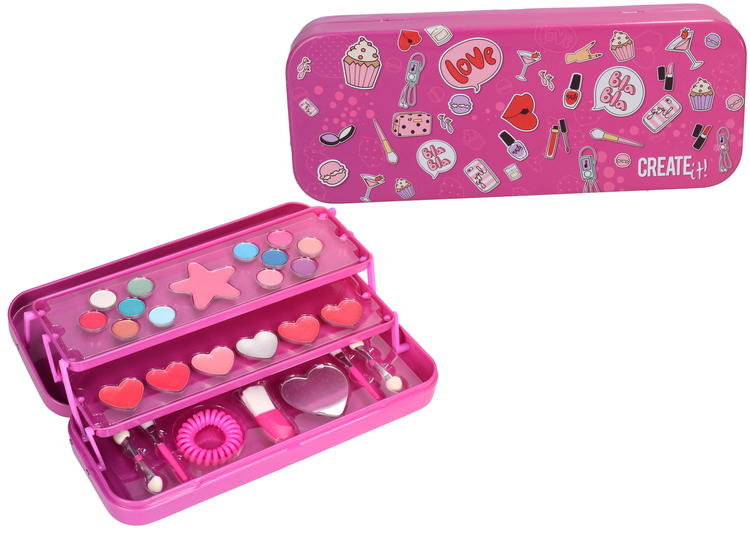 CREATE it  Make-up puszka 3-poziomy  1