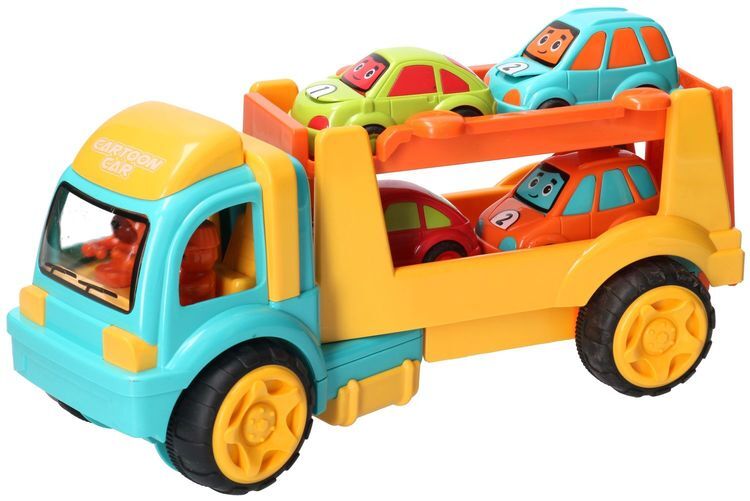 Auto laweta z autkami dla malucha  1