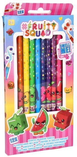 Pachnące kredki FRUITYSQUAD 12szt.  1