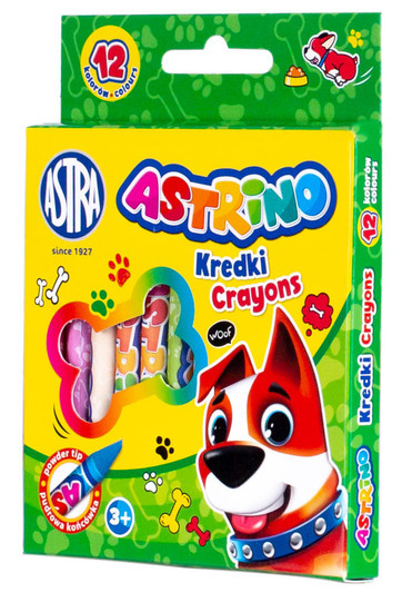 Kredki grafionowe Astrino – 12 kolorów 1