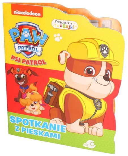 Książka PSI PATROL Spotkanie z pieskami - zeszyt zadań 1