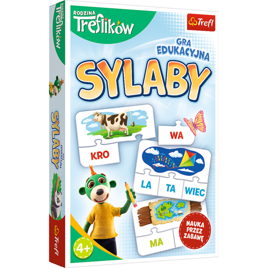 Gra Sylaby Rodzina Treflików  1