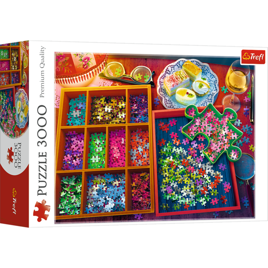 Puzzle 3000 Wieczór z puzzlami  1