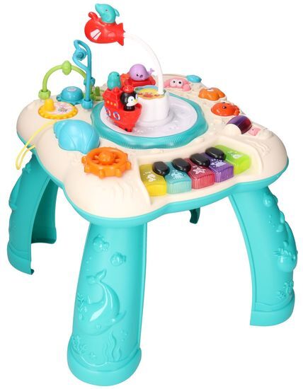 Stolik edukacyjny z dźwiękami OCEAN 1