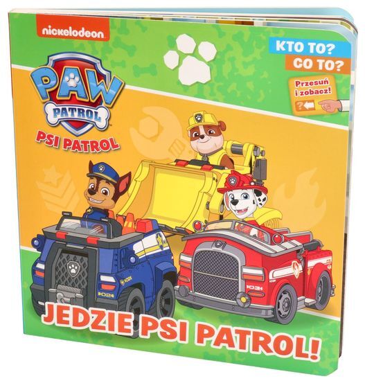 Książka JEDZIE PSI PATROL  1