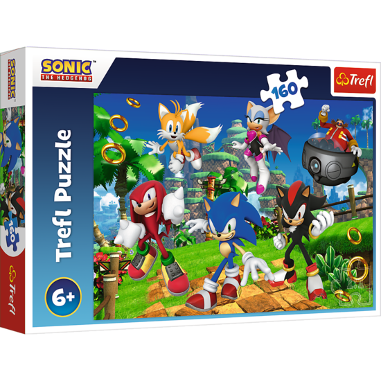 PUZZLE 160 SONIC i przyjaciele 1