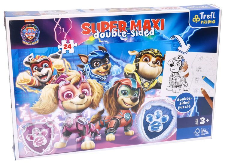 Puzzle 24 SUPER MAXI PSI PATROL Psia drużyna w akcji 1