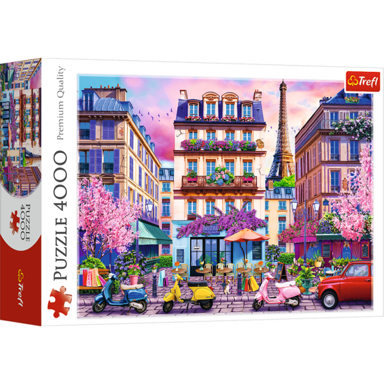 Puzzle 4000 Wiosna w Paryżu 1