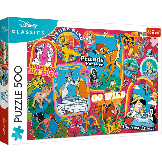 Puzzle 500 DISNEY Na przestrzeni lat 1