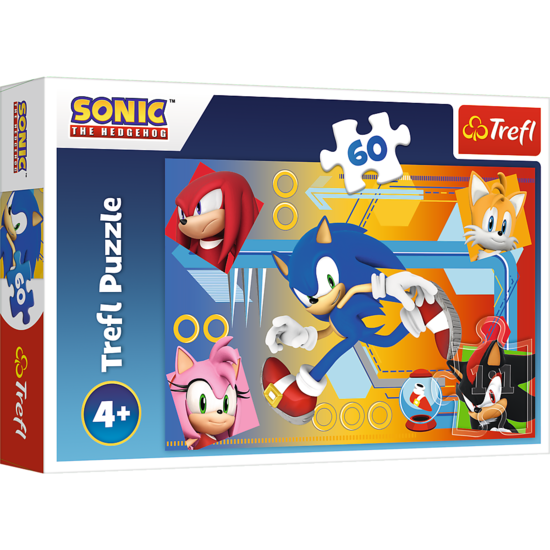Puzzle 60 Sonic w akcji 1
