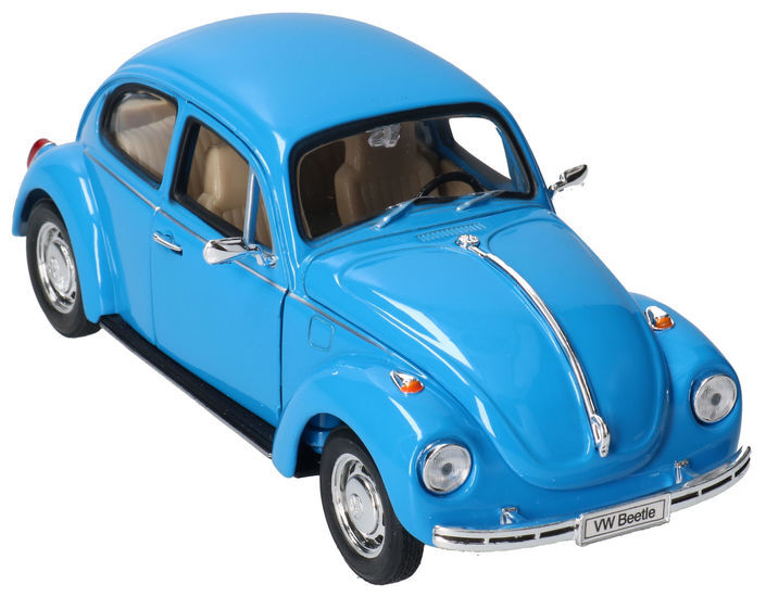 Auto Volkswagen Beetle GARBUS model metalowy WELLY 1
