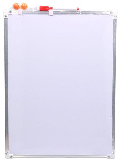 Tablica suchościeralna magnetyczna 2w1 40x30,5cm 1