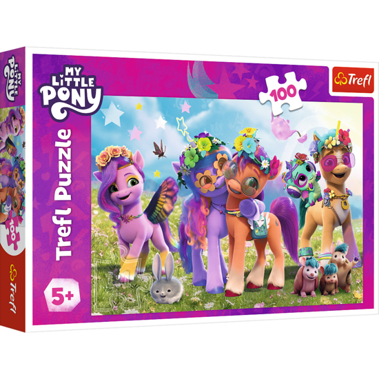 Puzzle 100 Zabawne Kucyki My Little Pony  1