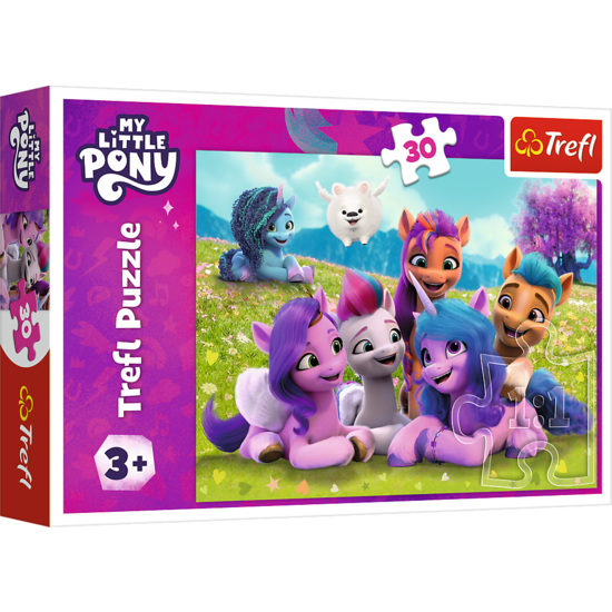 Puzzle 30 Przyjacielskie Koniki Pony My Little Pony  1