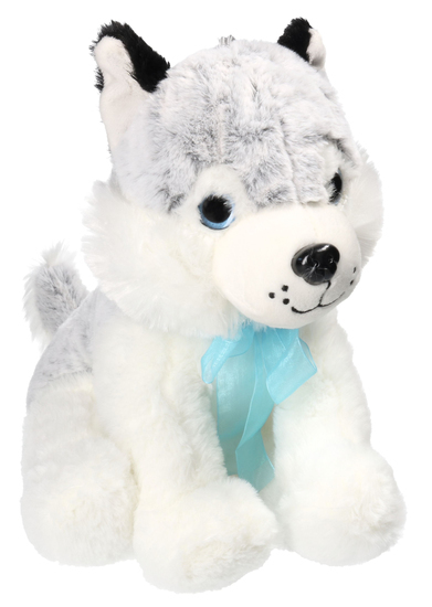Maskotka PIES HUSKY z głosem 28cm 1