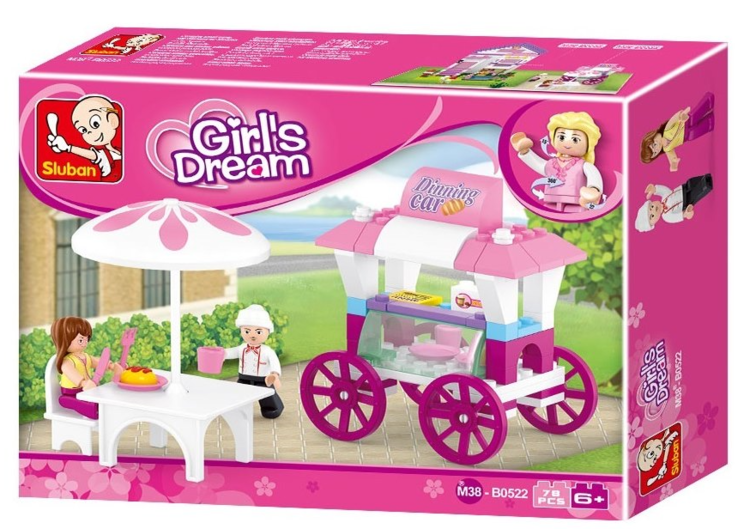 Klocki Sluban Girl's Dream FOOD TRUCK 1
