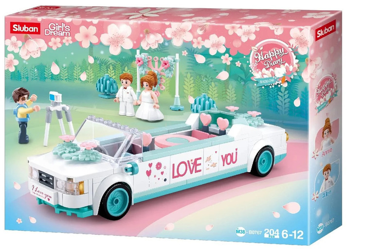 Klocki Sluban Girl's Dream LIMUZYNA PARA MŁODA 1