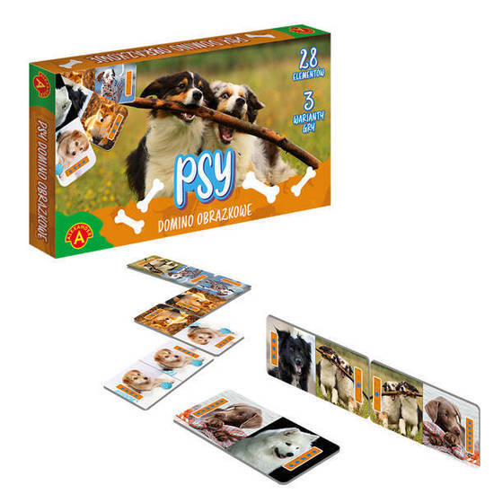 Domino PSY gra logiczna PIESKI 1