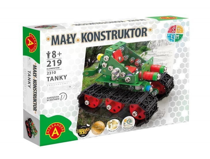Mały konstruktor TANKY 1